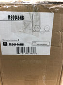 Savoy house M80046NB 16 in. W x 8 in. H 2-Light Natural Brass Bathroom Vanity Light with Clear Glass Shades