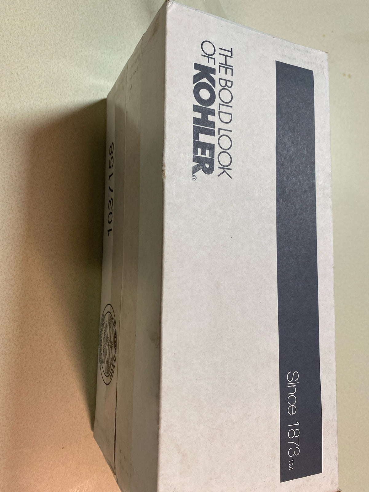 Kohler K-33151-BN Bathroom sink clicker drain without overflow, Vibrant Brushed Nickel