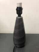 Lite Source LS-2998/2PK Quatro II 1 Light Table Lamp with Linen Fabric Shade (Pack of 2) - Brushed Dark Bronze