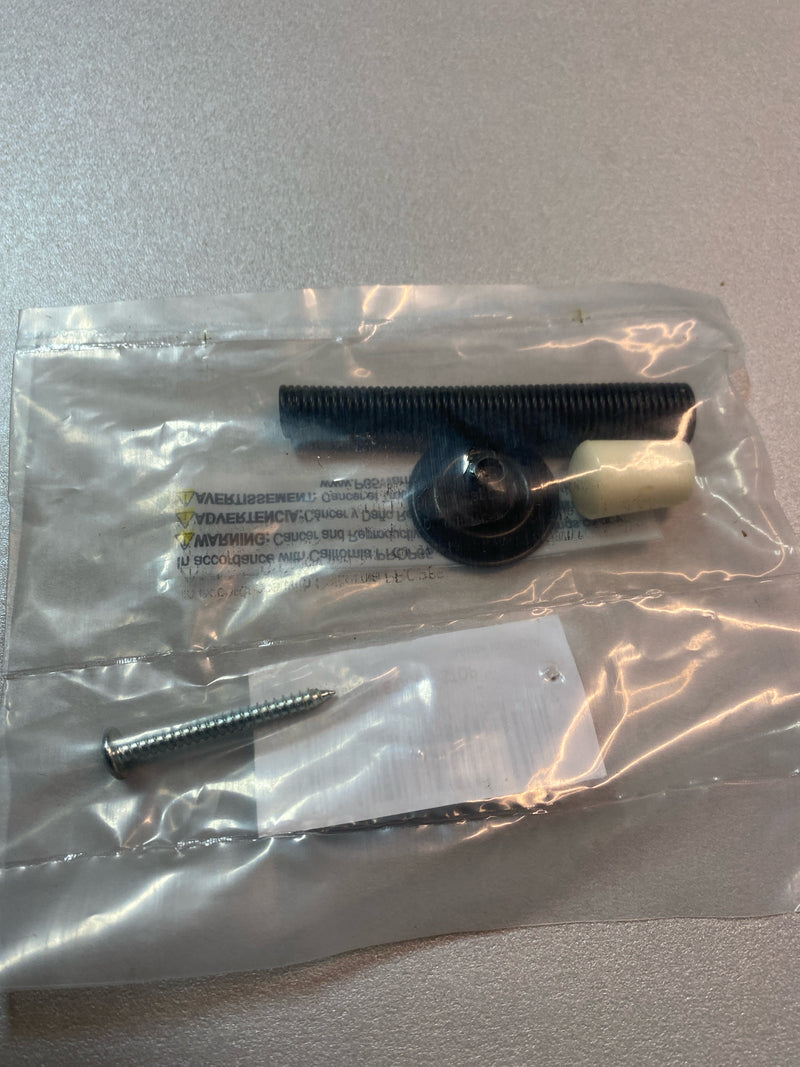 Ives 060F10B 3" Flexible Baseboard Door Stop - Oil Rubbed Bronze