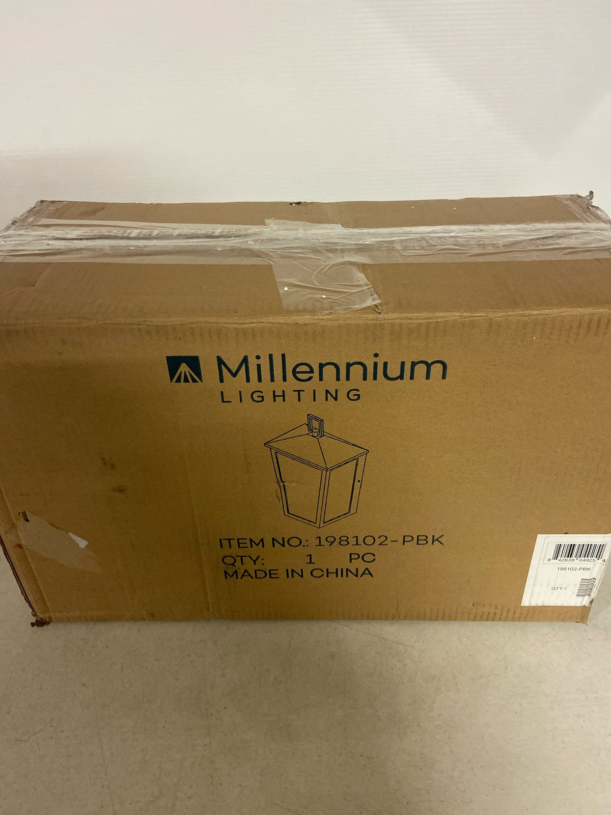 Millennium Lighting 198102-PBK Munger 2 Light 20" Tall Outdoor Wall Sconce - Powder Coated Black
