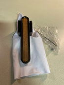 Brizo HLK022-BNXWD Frank Lloyd Wright Arc Lever Handle with Wood Inlay - Kitchen Faucet - Brilliance Black Onyx / Wood