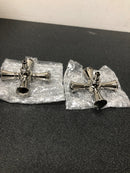 Pfister HHL-049TBD Tisbury Bathroom Faucet Cross Handles - Polished Nickel