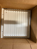 ProSelect PS4CWML1212100 12" x 12" Wall / Ceiling Register with Mounting Holes - White
