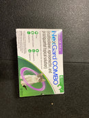 NexGard Combo (esafoxolaner, eprinomectin, and praziquantel Topical Solution) Flea and Tick Protection Plus Heartworm Disease Preventive for Cats, 1.8-5.5 lbs. (Purple Box) 6 Doses (6 Month Supply)