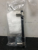 Amerock BP36859FBPN Mergence 5-1/16 Inch Center to Center Bar Cabinet Pull - Matte Black / Polished Nickel