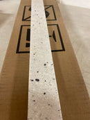 Home decorators collection BSSS31-AH 31 in. W Cultured Marble Vanity Backsplash in Silver Ash