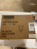 Capital Lighting 649511XW Eden 14" Tall Wall Sconce - Textured White