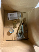 Kwikset 405Lrl-S Ladera Keyed Entry Single Cylinder Door Lever Set - Chrome