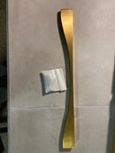 Belwith Keeler B077286-BGB Channel 18" Center to Center Modern Bauhaus Appliance Handle / Appliance Pull - Brushed Golden Brass