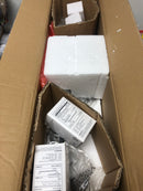 Hampton bay HD-1862AB Vista Heights 4-Light Aged Bronze and Brass Vanity Light