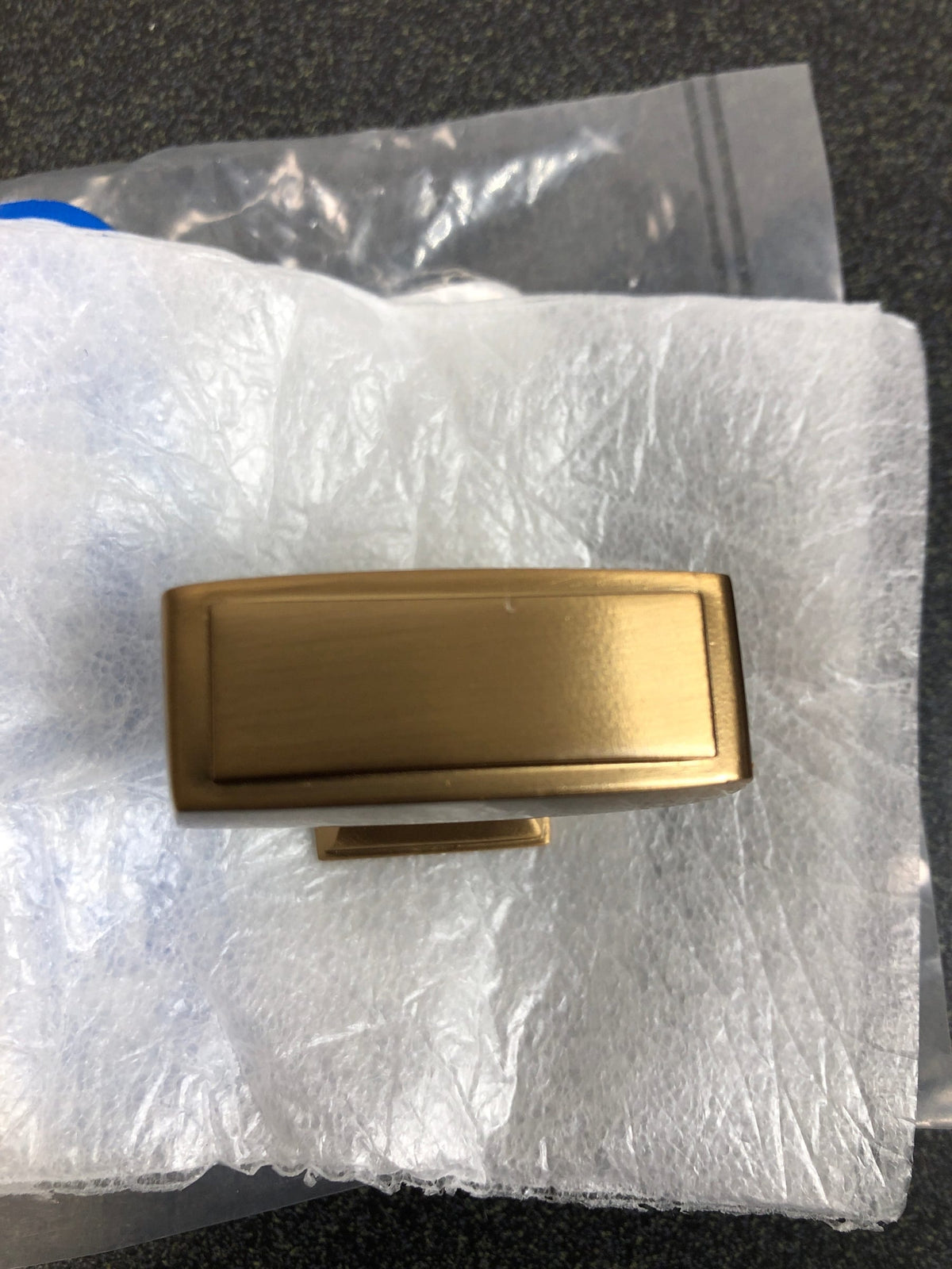 Amerock BP535342CZ Mulholland 1-1/2 Inch Rectangular Cabinet Knob - Champagne Bronze