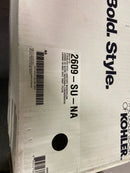Kohler K-2609-SU-NA Bachata 16-11/16" Oval Stainless Steel Undermount Bathroom Sink with Overflow - N/A