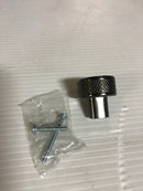 Amerock Bronx 1-1/4 inch (32mm) Diameter Gunmetal Cabinet Knob, BP36554GM