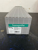 Hansgrohe 27413341 Raindance 15" Shower Arm with Escutcheon Plate - Brushed Black Chrome