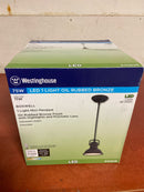 Westinghouse Lighting 63082B One-Light LED Mini Pendant Oil Rubbed Bronze with Highlights & Frosted Prismatic Lens