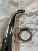 Rohl U.3805PN Perrin and Rowe Non Diverter Tub Spout, 8", Polished Nickel