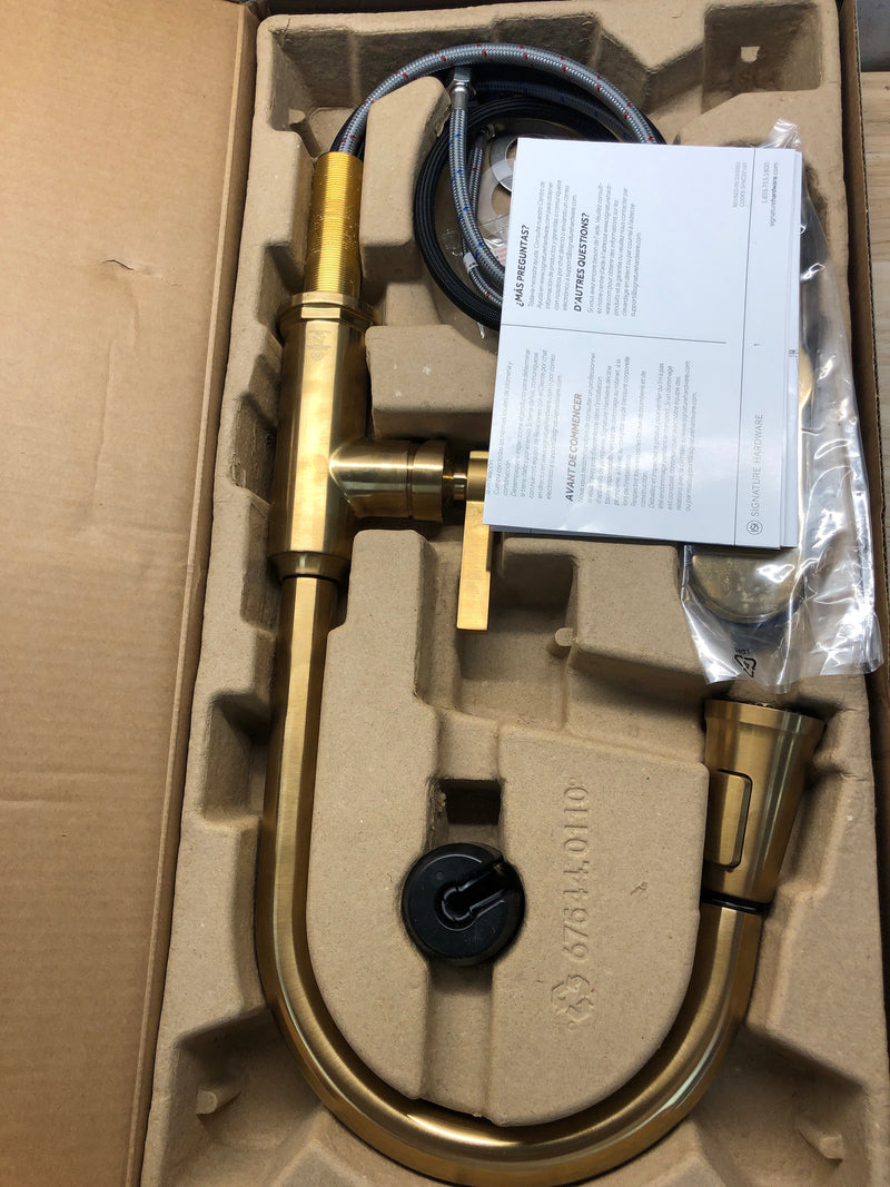 Signature Hardware 476860 Greyfield 1.8 GPM Pull-Down Kitchen Faucet