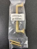 Alno A950-4-PB/NL Millennium 4 Inch Center to Center Handle Cabinet Pull - Unlacquered Brass