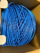 Cat 5e Ethernet Network Cable - 1000 FT, 350MHz 24AWG Solid Bare Copper Wire Outdoor/Indoor, Bulk No Ends 10 Ft to 1000 Ft Available, Heat Resistant Plenum Rated - CMP