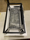 Minka Lavery 71263-66 Harbor View Outdoor Clear Seeded Glass Wall Sconce, 4-Light 160 Watts, 25"H x 12"W, Sand Coal