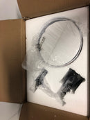 Unbranded 743-1S-MB Z-Studio Linen Pendant 8 in. 1-Light Matte Black Wall Sconce Light with Ivory Fabric Shade with No Bulbs Included