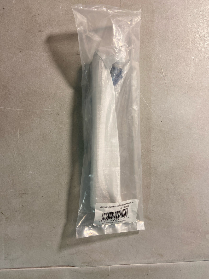 Jeffrey Alexander 171-160SN Richard 6-5/16" (160mm) Center to Center Contemporary Grip Cabinet Handle / Drawer Pull - Satin Nickel