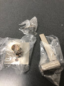 Kwikset SL7000DALSQT-15 Safe Lock by Kwikset Daylon Non-Turning One-Sided Door Lever with Square Rose - Satin Nickel