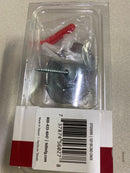 Tell Tell Stainless Steel Satin Chrome Silver Wall Door Stop Mounts to wall 2-1/2 in.