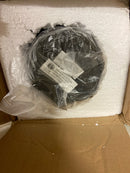 Simple designs LT2082-BLK 17.5 in. Black Ceramic Prism Table Lamp