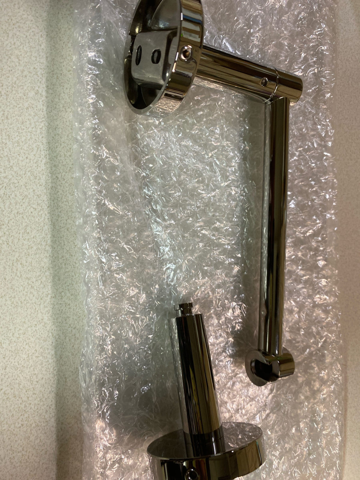 ICO Bath V63076 Volkano Summit Wall Mounted Pivoting Toilet Paper Holder - Polished Nickel