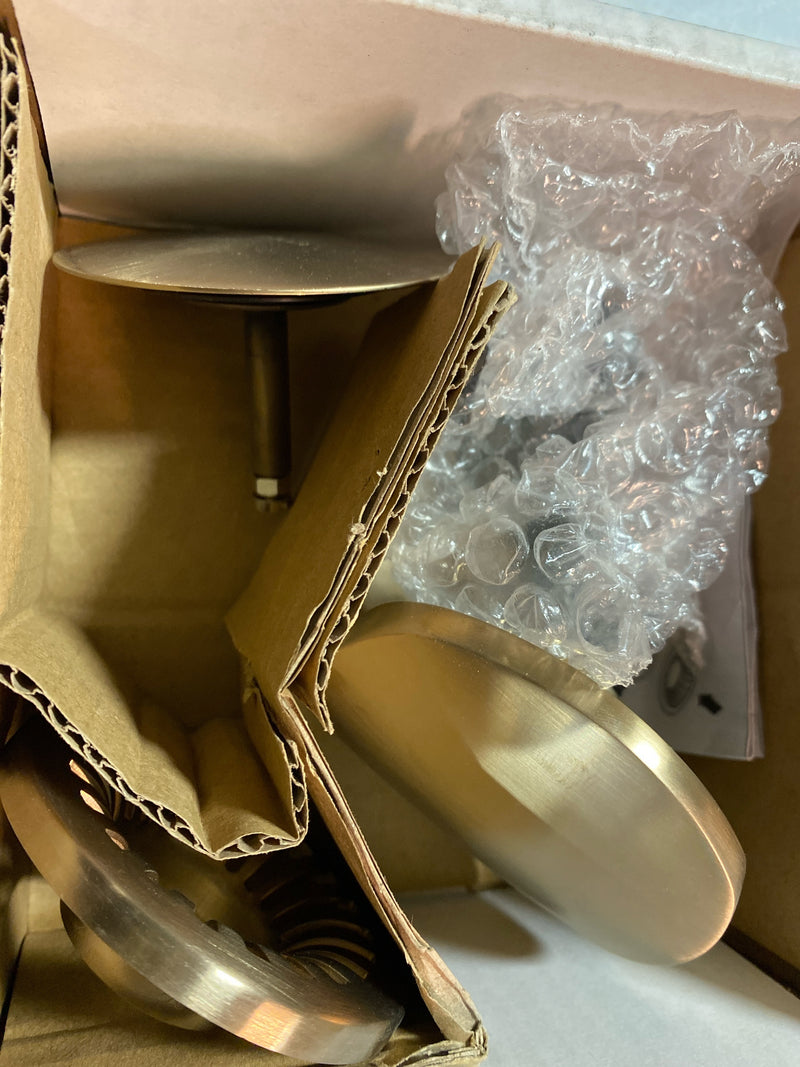 Kohler K-T37391-BV PureFlo Bath Drain and Overflow Trim Kit - Vibrant Brushed Bronze