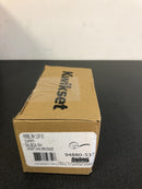 Kwikset Balboa Venetian Bronze Right-Handed Dummy Door Lever with Microban Antimicrobial Technology