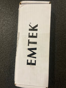 Emtek 96134US7 4" x 4" Solid Brass 5/8" Radius Corner Plain Bearing Mortise Hinge - Pair - French Antique
