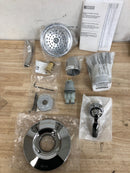 Delta T14432 Woodhurst Tub and Shower Trim Package with 1.75 GPM Single Function Shower Head - Chrome