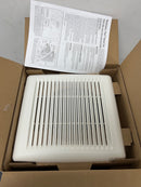 Broan AE50 InVent Series 50 CFM 0.5 Sone Ceiling Mounted HVI Certified Bath Fan - White