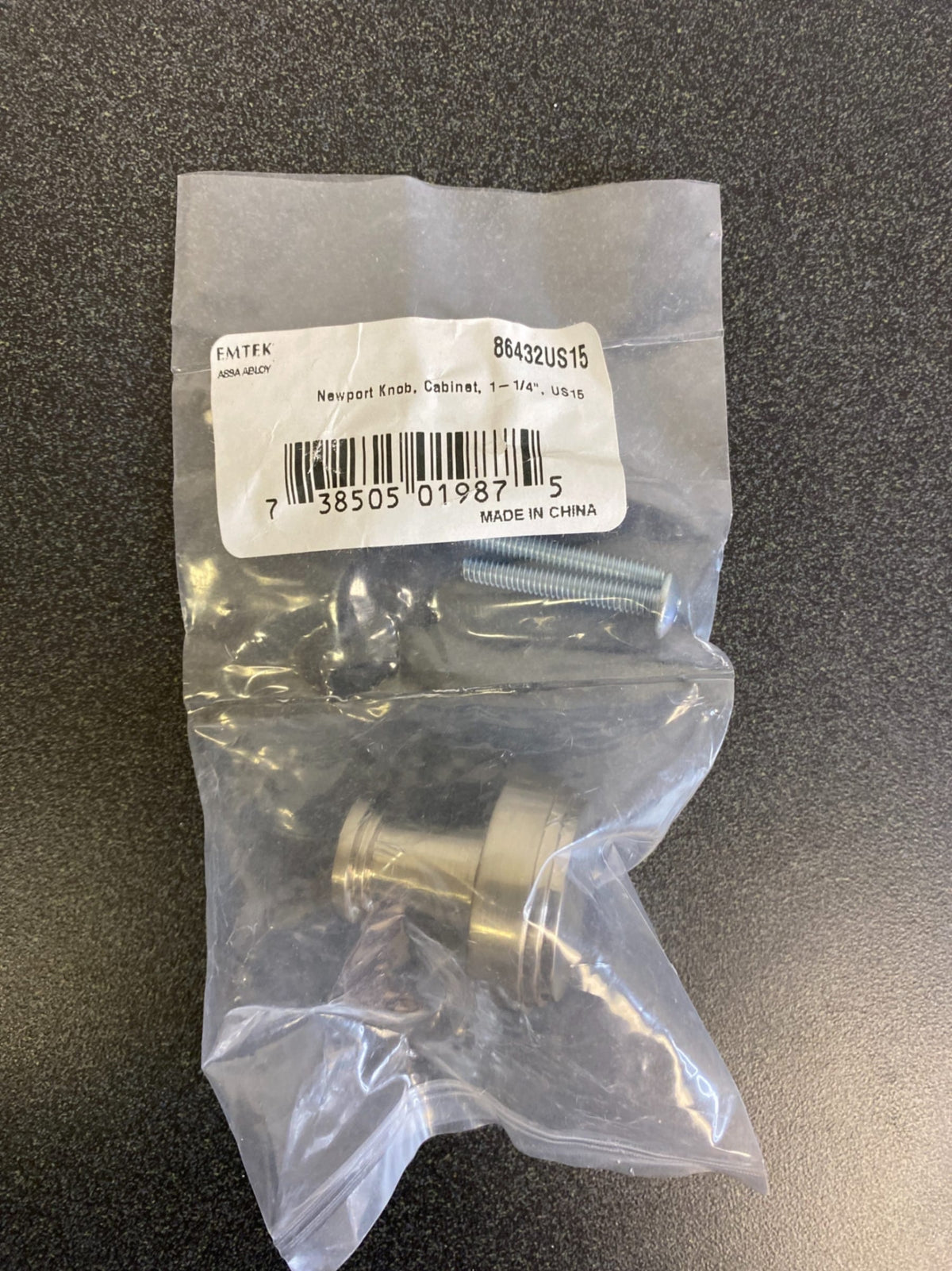 Emtek American Designer 1-1/4 Inch Mushroom Cabinet Knob