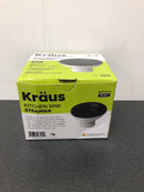 Kraus PST1-BL-C Kitchen Sink Strainer in Black