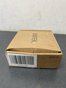 Emtek 5110US19.LSUS19.KNUS19.RH Knurled L-Square Right Handed Passage Door Lever Set with Square Rose from the SELECT Brass Collection - Flat Black