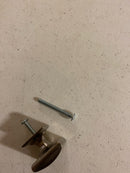 Amerock BP29340G10 Candler 1-1/4 Inch Rectangular Cabinet Knob - Satin Nickel