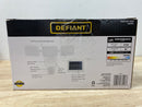 Defiant 17000215 180° White Motion Sensor Solar Outdoor Exterior 3-Head Motion Activated LED Security Flood Light 2100 Lumens