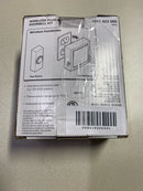 Defiant Wireless Plug-In Doorbell Kit with 1 Push Button, White