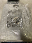 Exclusive home EH8460-01-2-84G Burke Latte Solid Polyester 52 in. W x 84 in. L Grommet Top Blackout Curtain Panel (Set of 2)