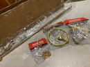 Sure-Loc VT-Set-PH2 Ventura 4 Piece Bathroom Package with 30" Towel Bar, Robe Hook, Towel Ring, and Toilet Paper Holder - Satin Brass