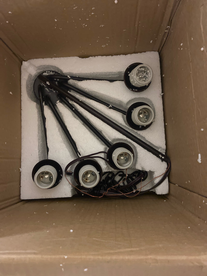 Progress Lighting P4770-20 Classic 5 Light 22" Wide Chandelier - Antique Bronze