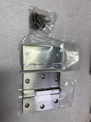 Emtek 9631314 Solid Brass Hinge 3.5" x 3.5" x 3.2mm US14 Polished Nickel