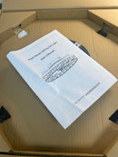 Hinnixy Y23FSD0007-2801HD 20 in. Smart Indoor Matte Black Crystal Flush Mount Color Changing LED Ceiling Fan with Light Kit and Remote App Control