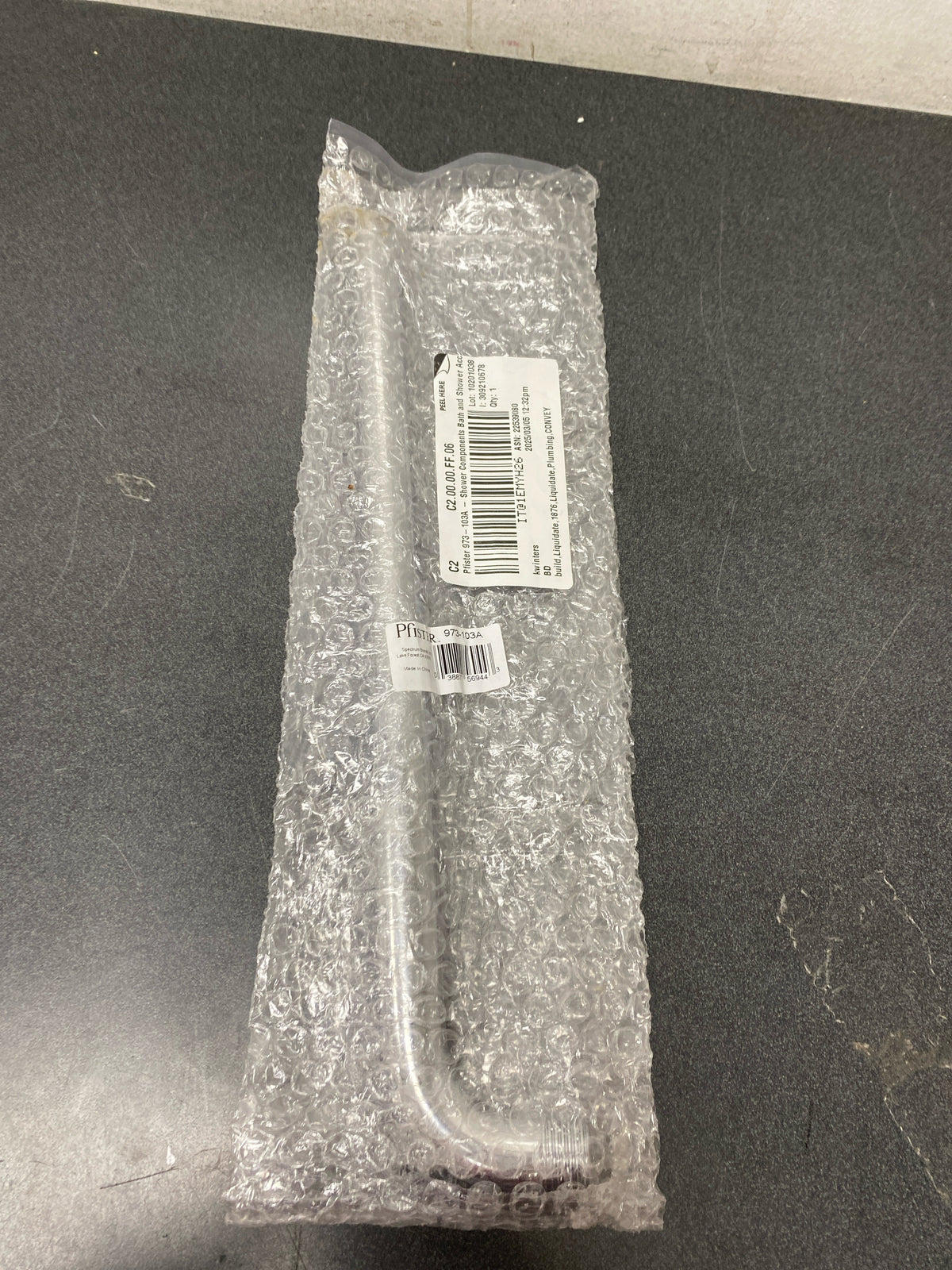 Pfister 973-103A Pfister-General 13-3/4" Straight Shower Arm - Polished Chrome