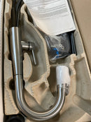 Delta 9913-AR-DST Essa Pull-Down Bar/Prep Faucet with Magnetic Docking Spray Head - Includes - Arctic Stainless