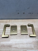 Emtek C510AGUS4 Argos Passage Brass Leverset with CF Mechanism - Satin Brass